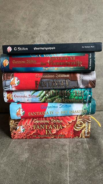 6 boeken van Geronimo Stilton beschikbaar voor biedingen