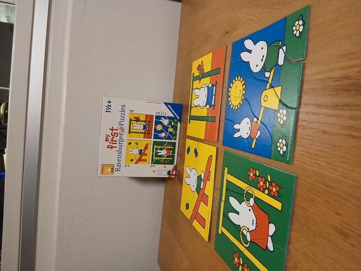 My first ravensburger puzzel 1 1/2 plus  zeer netjes nijntje, Kinderen en Baby's, Speelgoed | Kinderpuzzels, Zo goed als nieuw