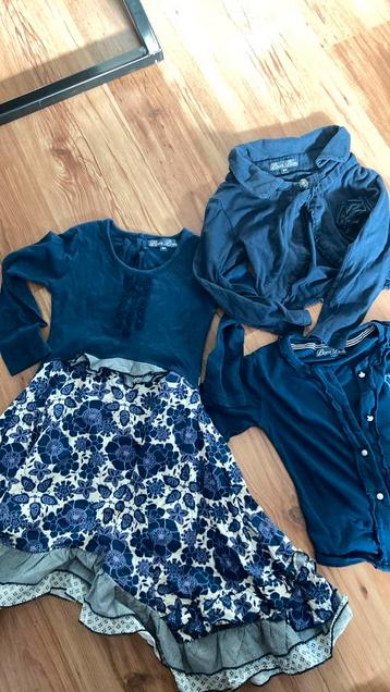 Jurk-  jurkje 2 vestje Pom Pom 104 beschikbaar voor biedingen