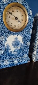 3 x mantel klok Villeroy & Boch Delfts blauw tafel klok, Ophalen of Verzenden