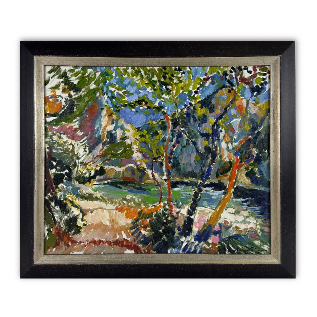 Uniek schilderij van Rob van Trier - 65 x 75, Ophalen of Verzenden