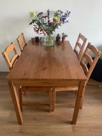 Jokkmokk IKEA eettafel, Huis en Inrichting, Tafels | Eettafels, Ophalen, 100 tot 150 cm, 50 tot 100 cm, Zo goed als nieuw