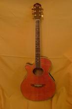 Alliance akoestische gitaar linkshandig met koffer, Ophalen of Verzenden, Zo goed als nieuw, Western- of Steelstringgitaar, Met koffer