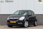 Opel Agila 1.0 Edition 2e eig NL Auto, Euro 5, Stof, Gebruikt, Zwart