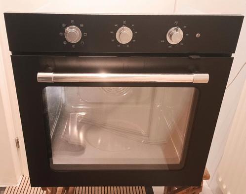 Ikea inbouw heteluchtoven 804.117.24 FXJM6 zwart Bj 41-2018, Witgoed en Apparatuur, Ovens, Gebruikt, Oven met grill, 45 tot 60 cm