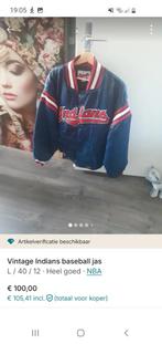 Vintage baseball jas, Kleding | Heren, Jassen | Zomer, Maat 52/54 (L), Ophalen of Verzenden