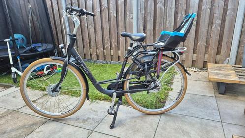 Moederfiets, Fietsen en Brommers, Fietsen | Dames | Moederfietsen, Gebruikt, Batavus, 50 tot 53 cm, 1 zitje, Dubbele standaard