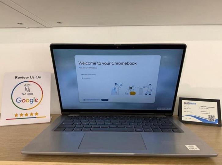 Dell Latitude 7410 Chromebook i7 10e gen met 1 jaar garantie, Computers en Software, Chromebooks, Zo goed als nieuw, 14 inch, 256 GB of meer