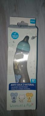 Difrax Fles 6m+ Woezel en Pip - Nieuw!, Ophalen of Verzenden, Nieuw, Overige typen
