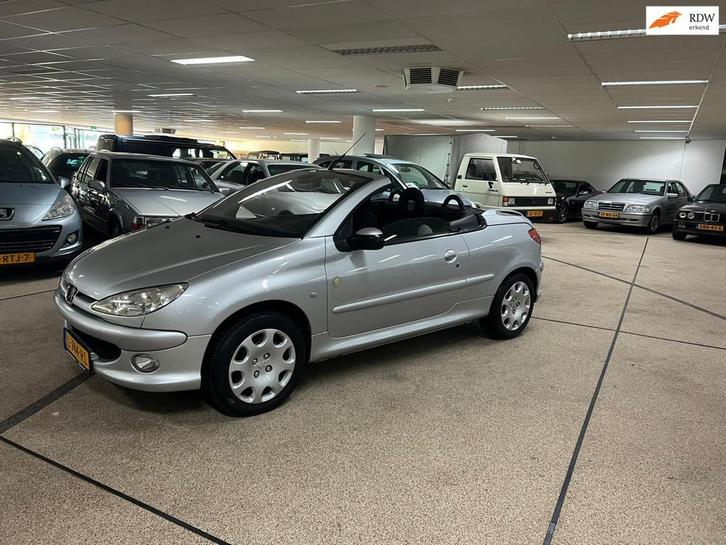 Peugeot 206 CC 1.6-16V, Auto's, Peugeot, Bedrijf, Te koop, ABS, Airbags, Boordcomputer, Centrale vergrendeling, Elektrische buitenspiegels