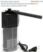 Aquarium pomp nieuw, Dieren en Toebehoren, Vissen | Aquaria en Toebehoren, Ophalen of Verzenden, Zo goed als nieuw, Leeg aquarium