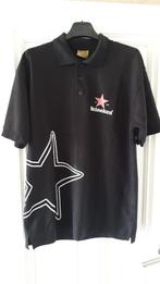 Heineken polo Xl, Zwart, Maat 56/58 (XL), Ophalen of Verzenden, Zo goed als nieuw