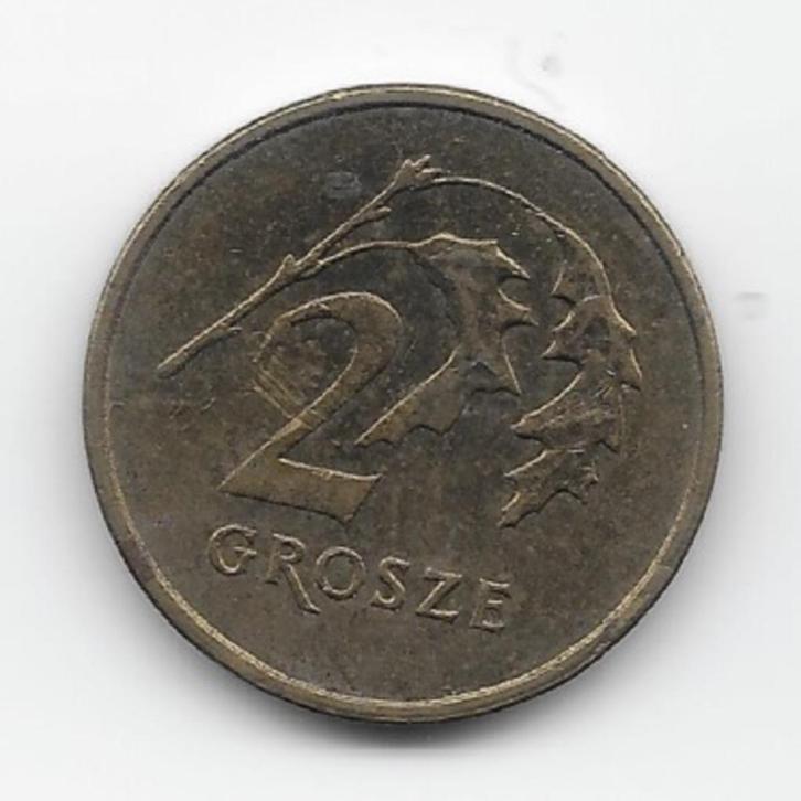 Polen 2 grosze 2006 Y# 277, Postzegels en Munten, Munten | Europa | Niet-Euromunten, Losse munt, Polen, Verzenden