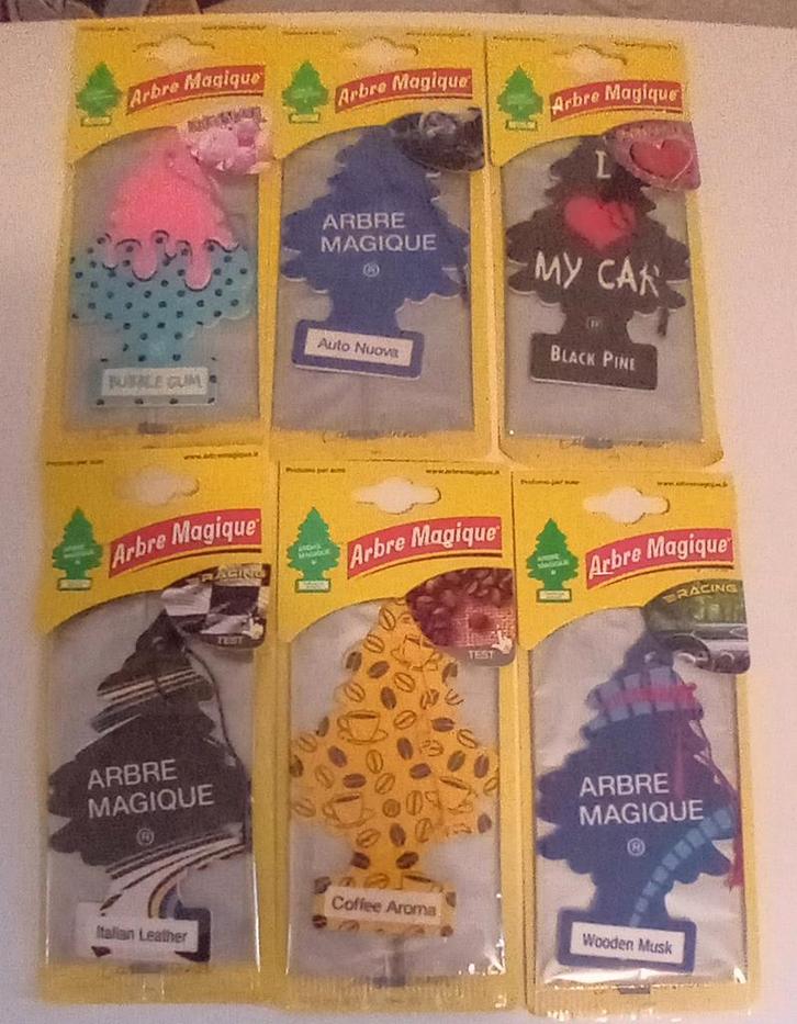 Arbre Magique Geurhangers Auto - Nieuw!, Auto diversen, Auto-accessoires, Nieuw, Ophalen of Verzenden