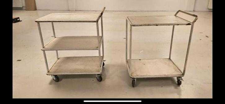 Garage werkplatskar onderdelen wagen plateauwagen kar ️, Auto diversen, Autogereedschap, Ophalen