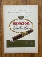Senator sigaren originele advertenties diverse vintage, Verzamelen, Ophalen of Verzenden, Gebruikt, Overige typen