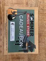 Sommer musicstore cadeaubon t.w.v. €25 Gorichem, Cadeaubon