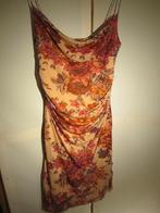 Kookai jurk maat 2 - 38 Roze bloemen, Maat 38/40 (M), Ophalen of Verzenden, Knielengte, Roze