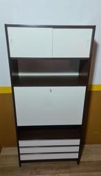 Vintage, design Poul Cadovius kast/wandmeubel KLM., Ophalen, Poul Cadovius