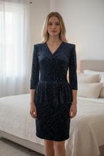 Ganni Jurk - Maat 38 blauw zwart, Maat 38/40 (M), Ganni A/S, Ganni, Info@ganni.com