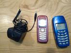 Nokia 3100 en Nokia 3410 +oplader en nieuwe batterijen, Telecommunicatie, Geen camera, Met simlock, Gebruikt, Klassiek of Candybar