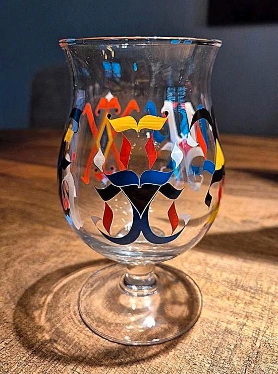 Duvel Letman 2012, Verzamelen, Biermerken, Zo goed als nieuw, Glas of Glazen, Duvel, Ophalen of Verzenden