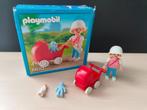 P802 – 6810 Meisje met poppenwagen, Kinderen en Baby's, Speelgoed | Playmobil, Complete set, Gebruikt, Ophalen of Verzenden
