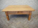 Mooie 19e eeuwse salontafel wandtafel bijzettafel met la, Antiek en Kunst, Antiek | Meubels | Tafels, Ophalen