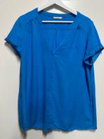Camïeu blauwe blouse korte mouw maat 40/42, Ophalen of Verzenden, Zo goed als nieuw, Maat 42/44 (L), Blauw