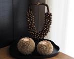 Schelpenketting bruin, Huis en Inrichting, Ophalen of Verzenden, Zo goed als nieuw