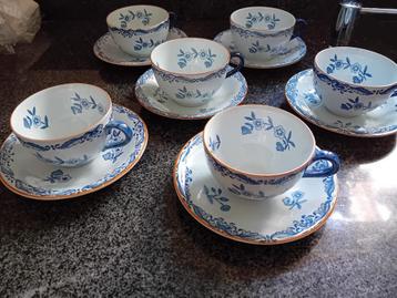 Rorstrand Ostindia, 6 Puntgave espresso kop en schotels beschikbaar voor biedingen