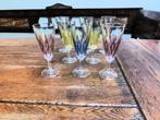 8 vintage champagneglazen, model Harlequin VMC Reims (1), Ophalen of Verzenden