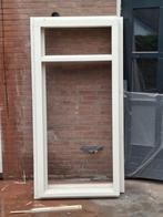 Houten Raamkozijn met Bovenlicht, Doe-het-zelf en Verbouw, Kozijnen en Schuifpuien, 75 tot 150 cm, Raamkozijn, Ophalen of Verzenden