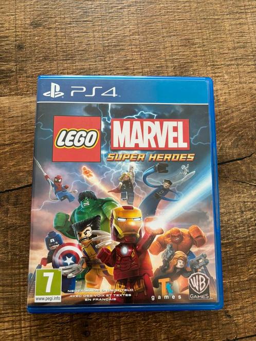 Lego Marvel Super Heroes, PS4, Spelcomputers en Games, Games | Sony PlayStation 4, Zo goed als nieuw, Overige genres, Vanaf 12 jaar