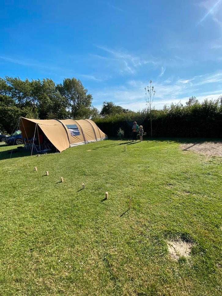 Karsten Tunneltent 3600 - Ruime Familietent, Caravans en Kamperen, Tenten, tot en met 5, Zo goed als nieuw, Ophalen of Verzenden