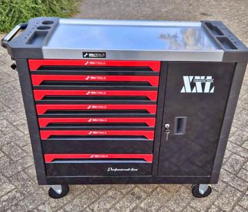 XXXL Gereedschapswagen. 7 laden vol! RVS werkblad!  NIEUW!! beschikbaar voor biedingen