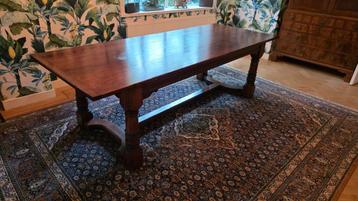Kersenhouten Boeren eettafel 250 cm  beschikbaar voor biedingen