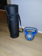 Fitness set: Kettlebell 6kg + Fitnessmat, Sport en Fitness, Ophalen of Verzenden, Gebruikt, Buik, Kettlebell