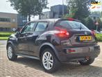 Nissan Juke €5495,-1.6 Acenta Apk 2026 Nappas Dealer onder, Voorwielaandrijving, Euro 5, Stof, Zwart