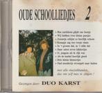 Duo Karst  Oude Schoolliedjes 2, Cd's en Dvd's, Cd's | Nederlandstalig, Verzenden, Zo goed als nieuw, Levenslied of Smartlap