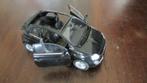 Fiat 500 C Open Roldak Zwart Welly 1:36, Ophalen of Verzenden, Nieuw, Auto