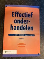 Effectief Onderhandelen - W. Faes, Ophalen of Verzenden, Nieuw