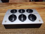 Audio Noise Safe AC Powerbox RVS 6 Voudig Stekkerblok, Ophalen of Verzenden, Nieuw