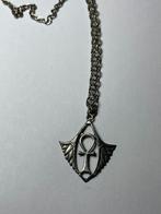 Ketting met speciale hanger, kruis, Ophalen, Zo goed als nieuw, Zilver, Overige materialen