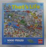 That's life #71336 - Train Station - legpuzzel 1000 stukjes, Ophalen of Verzenden, 500 t/m 1500 stukjes, Zo goed als nieuw, Legpuzzel