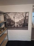 Amsterdam Foto Print met Fiets, Ophalen, 50 tot 75 cm, 75 tot 100 cm, Print