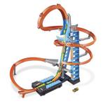 Hot Wheels Speelset Sky Crash Tower Action, Ophalen of Verzenden, Zo goed als nieuw, Hot Wheels