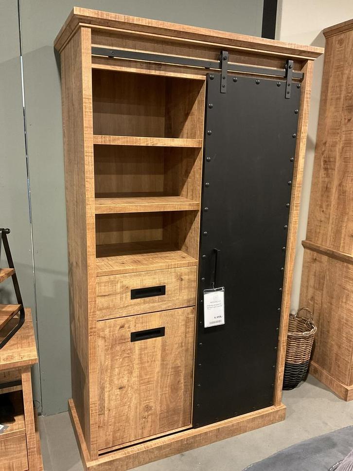 SHOWROOMOPRUIMING | Bergkast Industry | Lamulux | Mango, Huis en Inrichting, Kasten | Wandmeubels, Nieuw, 150 tot 200 cm, Minder dan 150 cm