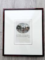 Antieke gravure Heemstede, Antiek en Kunst, Kunst | Etsen en Gravures, Ophalen of Verzenden