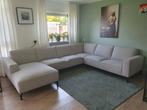 Ruime hoekbank, Huis en Inrichting, Banken | Complete zithoeken, Ophalen, Zo goed als nieuw, Stof